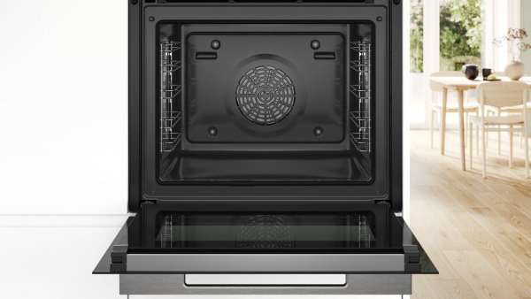 BOSCH HBG7764B1F Serie 8 Einbau-Backofen 60 x 60 cm Schwarz